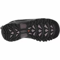 KEEN Targhee III Waterproof Womens Hiking Shoes Black Thistle -Rogan‘s Shoes shop KE 1018154 BLK4