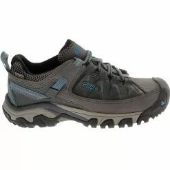 KEEN Targhee III Waterproof Womens Hiking Shoes Magnet Smoke Blue
