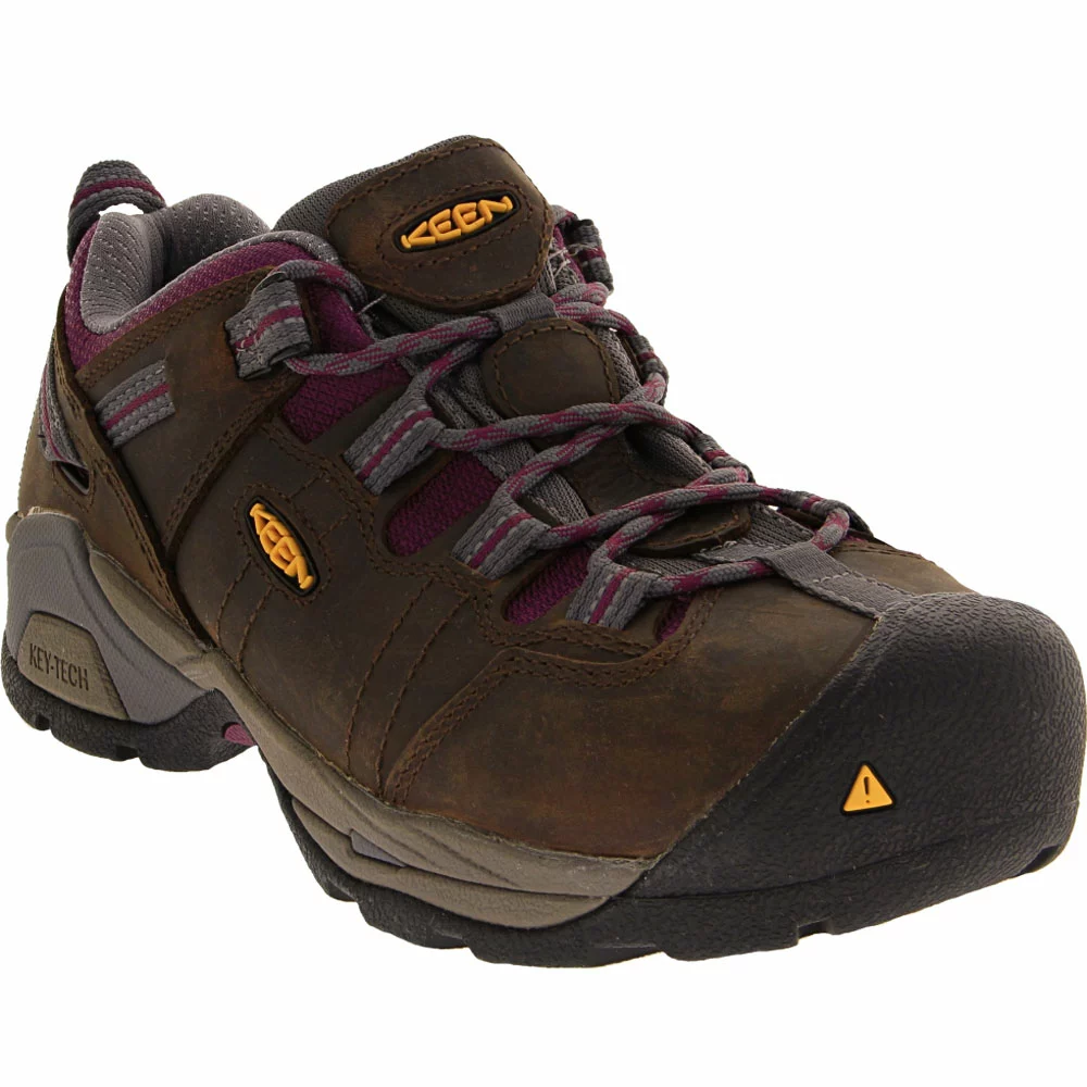 KEEN Utility Boots KEEN Utility Detroit Xt Low Wmns Safety Toe Work Shoes - Womens Brown 2 KEEN Utility Boots KEEN Utility Detroit Xt Low Wmns Safety Toe Work Shoes - Womens Brown - Image 2