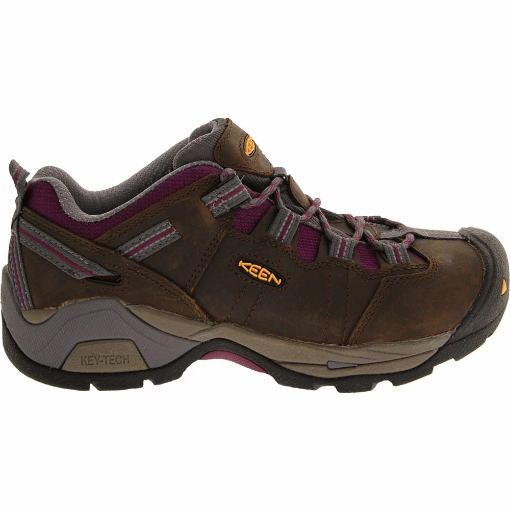 KEEN Utility Boots KEEN Utility Detroit Xt Low Wmns Safety Toe Work Shoes - Womens Brown 1 KEEN Utility Boots KEEN Utility Detroit Xt Low Wmns Safety Toe Work Shoes - Womens Brown