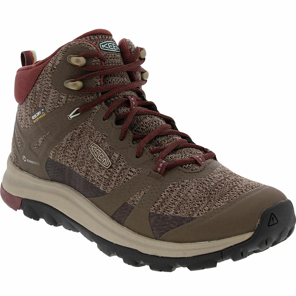 KEEN Terradora 2 Mid Wp Hiking Boots - Womens Tan 2 KEEN Terradora 2 Mid Wp Hiking Boots - Womens Tan - Image 2