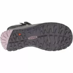 KEEN Terradora 2 Toe Outdoor Sandals - Womens Dark Grey Dawn Pink -Rogan‘s Shoes shop KE 1022443 GRY4