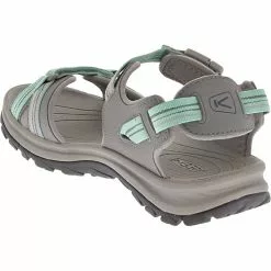 KEEN Terradora 2 Open Outdoor Sandals - Womens Light Gray Ocean Wave -Rogan‘s Shoes shop KE 1022449 SIL3