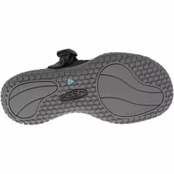 KEEN Solr Toe Post Water Sandals - Womens Black Steel Grey -Rogan‘s Shoes shop KE 1022509 BLK4