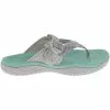 KEEN Solr Toe Post Water Sandals - Womens Light Gray Ocean Wave