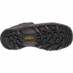 KEEN Steens Vent Hiking Shoes - Womens Magnet Nostalgia Rose -Rogan‘s Shoes shop KE 1022751 GRY4