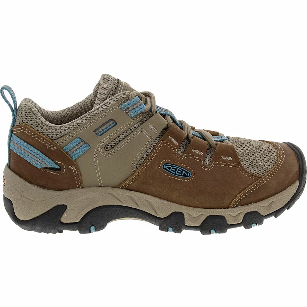 KEEN Steens Vent Hiking Shoes - Womens Timberwolf Smoke Blue 1 KEEN Steens Vent Hiking Shoes - Womens Timberwolf Smoke Blue