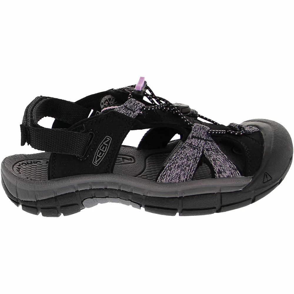 KEEN Ravine H2 Outdoor Sandals - Womens Black Pink 1 KEEN Ravine H2 Outdoor Sandals - Womens Black Pink