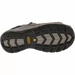 KEEN Utility Boots KEEN Utility Flint 2 Low Safety Toe Work Boots - Womens Cascade Brown Surf Spray -Rogan‘s Shoes shop KE 1023233 BRN4