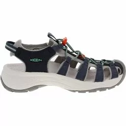 KEEN Astoria West Outdoor Sandals - Womens Navy Beveled Glass