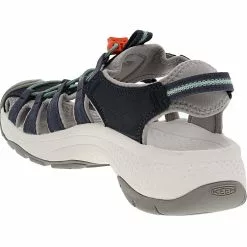 KEEN Astoria West Outdoor Sandals - Womens Navy Beveled Glass -Rogan‘s Shoes shop KE 1024720 NVY3