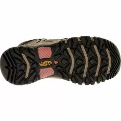 KEEN Ridge Flex Mid Wp Hiking Boots - Womens Brown -Rogan‘s Shoes shop KE 1024921 BRN4