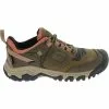 KEEN Ridge Flex Waterproof Hiking Shoes - Womens Brown