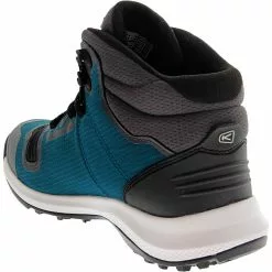 KEEN Tempo Flex Mid Wp Hiking Boots - Womens Blue -Rogan‘s Shoes shop KE 1025465 BLU3