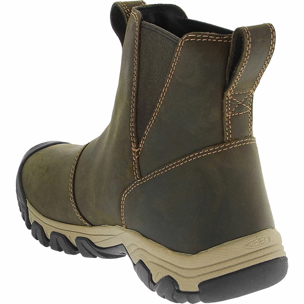 KEEN Greta Chelsea Wp Winter Boots - Womens Olive 3 KEEN Greta Chelsea Wp Winter Boots - Womens Olive - Image 3