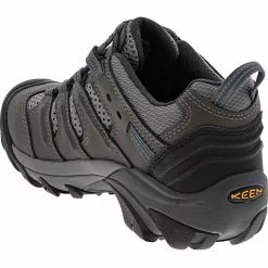 KEEN Utility Boots KEEN Utility Lansing Low Safety Toe Work Boots - Womens Magnet Majolica Blue -Rogan‘s Shoes shop KE 1025726 GRY3