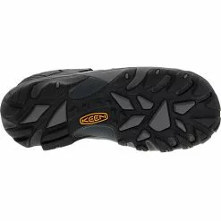 KEEN Utility Boots KEEN Utility Lansing Low Safety Toe Work Boots - Womens Magnet Majolica Blue -Rogan‘s Shoes shop KE 1025726 GRY4