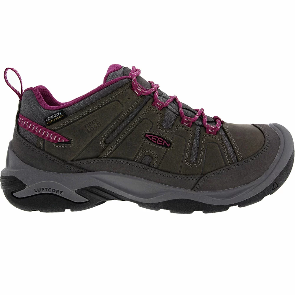 KEEN Circadia Wp Waterproof Hiking Shoes - Womens Steel Grey 1 KEEN Circadia Wp Waterproof Hiking Shoes - Womens Steel Grey