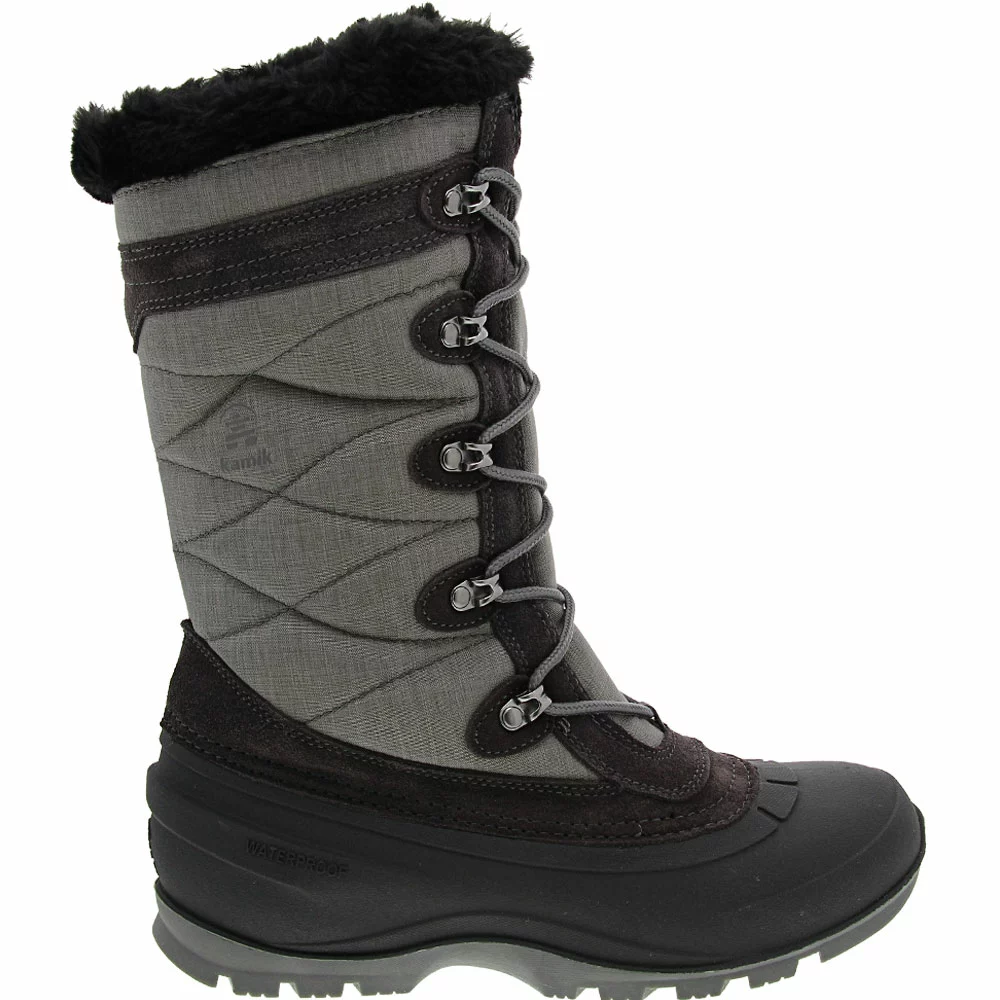 Kamik Boots Kamik Snovalley 4 Winter Boots - Womens Charcoal 1 Kamik Boots Kamik Snovalley 4 Winter Boots - Womens Charcoal