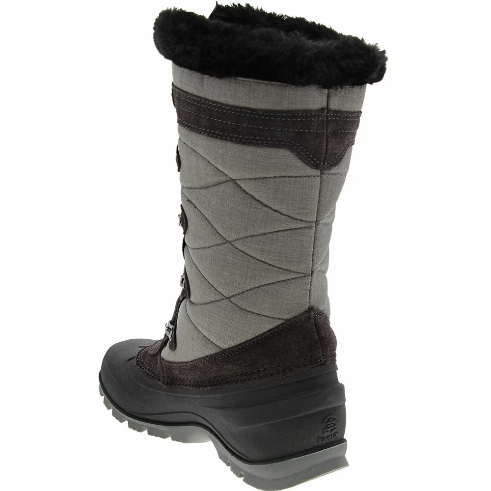 Kamik Boots Kamik Snovalley 4 Winter Boots - Womens Charcoal 3 Kamik Boots Kamik Snovalley 4 Winter Boots - Womens Charcoal - Image 3