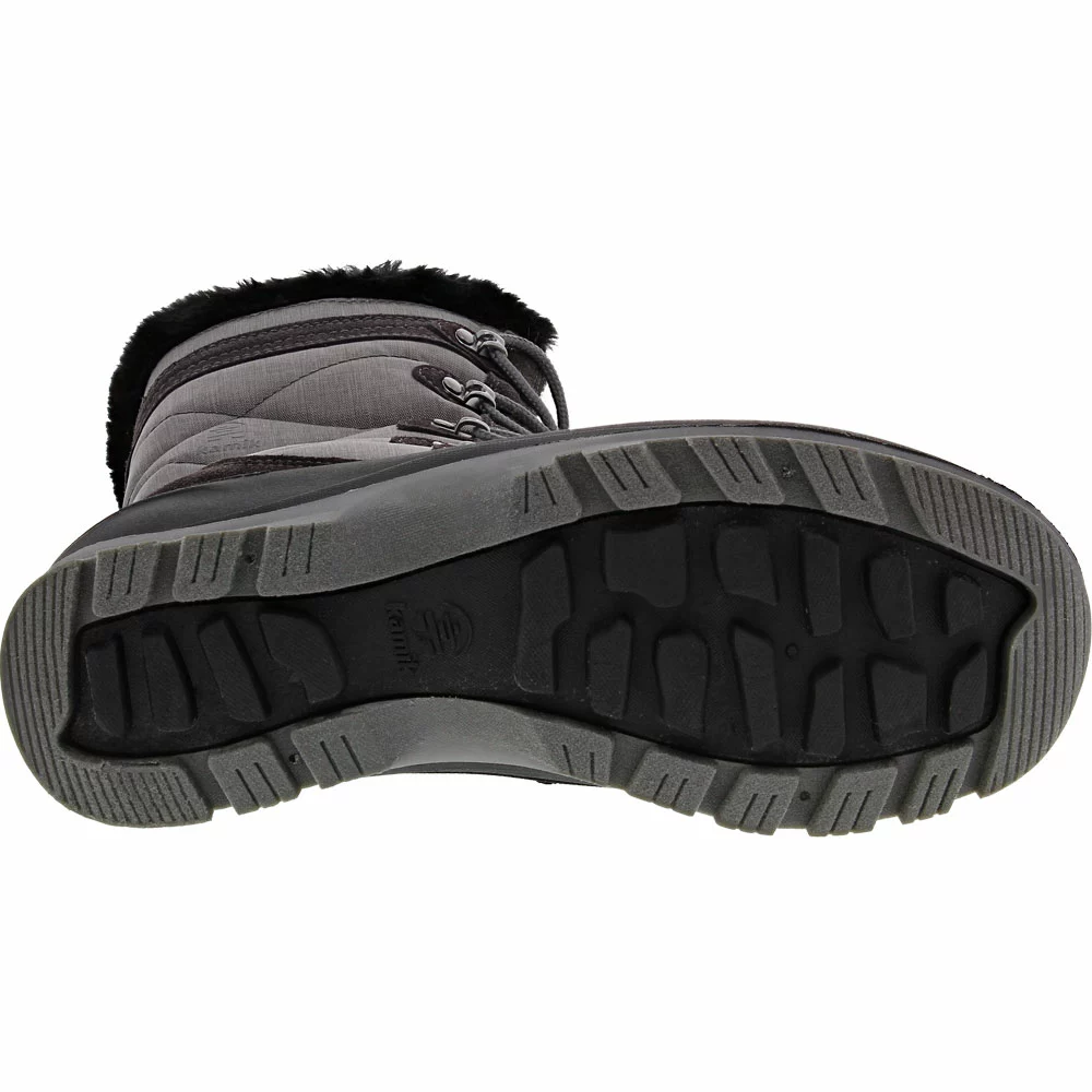 Kamik Boots Kamik Snovalley 4 Winter Boots - Womens Charcoal 4 Kamik Boots Kamik Snovalley 4 Winter Boots - Womens Charcoal - Image 4