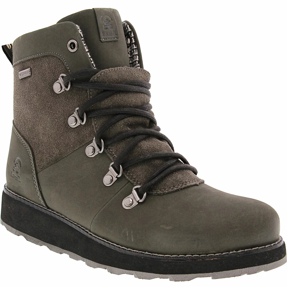 Kamik Boots Kamik Ariel Lo Hiking Boots - Womens Charcoal 2 Kamik Boots Kamik Ariel Lo Hiking Boots - Womens Charcoal - Image 2