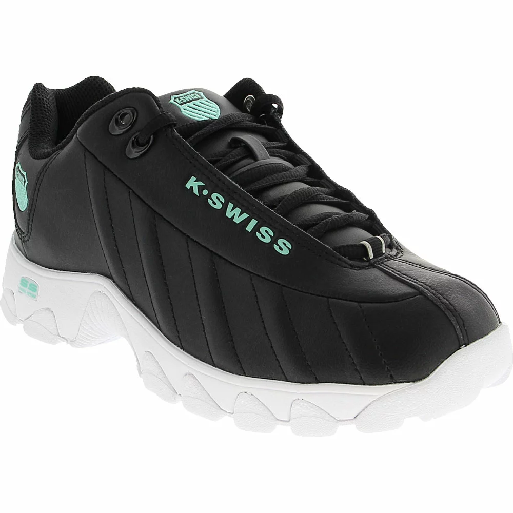 K Swiss St329 Cmf Training Shoes - Womens Black Blue 2 K Swiss St329 Cmf Training Shoes - Womens Black Blue - Image 2