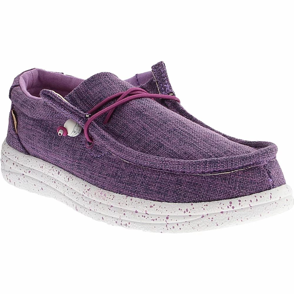 Lamo Paula Slip On Casual Shoes - Womens Purple 2 Lamo Paula Slip On Casual Shoes - Womens Purple - Image 2