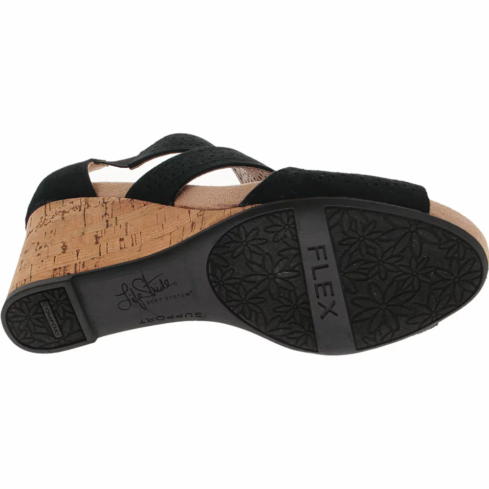Life Stride Heidi Sandals - Womens Black 4 Life Stride Heidi Sandals - Womens Black - Image 4