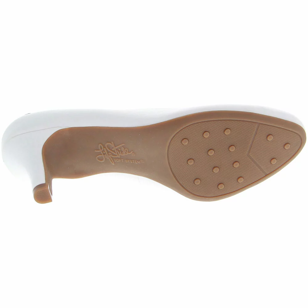 Life Stride Parigi Dress Shoes - Womens White 4 Life Stride Parigi Dress Shoes - Womens White - Image 4