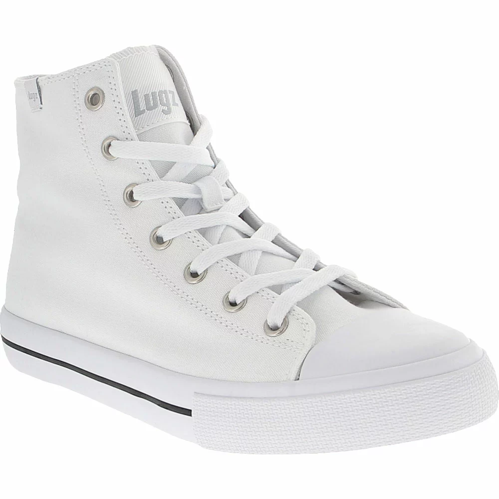 Lugz Stagger Hi Womens Sneakers White 2 Lugz Stagger Hi Womens Sneakers White - Image 2