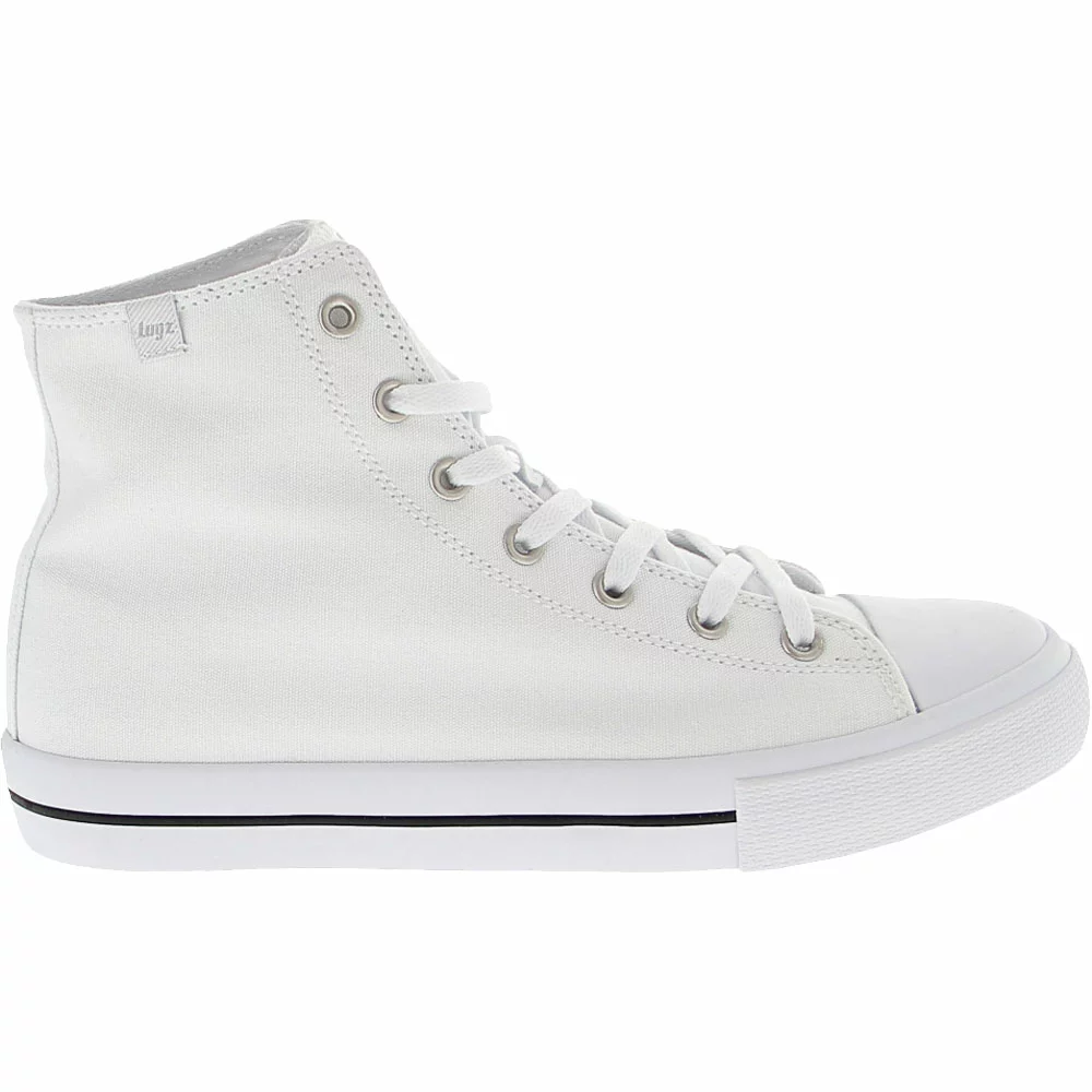 Lugz Stagger Hi Womens Sneakers White 1 Lugz Stagger Hi Womens Sneakers White
