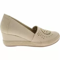 Mia Franki Slip On Casual Shoes - Womens Natural