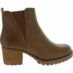 Mia Jody Ankle Boots - Womens Luggage