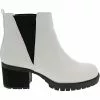 Mia Jody Ankle Boots - Womens White