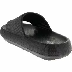 Mia Lexa Slide Womens Sandals Black -Rogan‘s Shoes shop MA LEXA BLK3