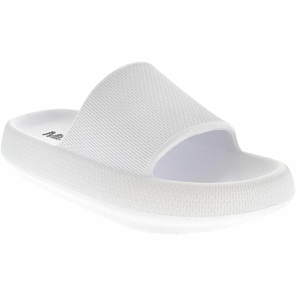Mia Lexa Slide Womens Sandals White 2 Mia Lexa Slide Womens Sandals White - Image 2