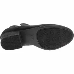 Mia Lourie Ankle Boots - Womens Black -Rogan‘s Shoes shop MA LOURIE BLK4