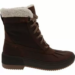 Merrell Haven Mid Lace Polar Winter Boots - Womens Brown