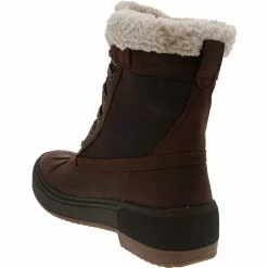 Merrell Haven Mid Lace Polar Winter Boots - Womens Brown 6 Merrell Haven Mid Lace Polar Winter Boots - Womens Brown -Rogan‘s Shoes shop ME 001860 BRN3