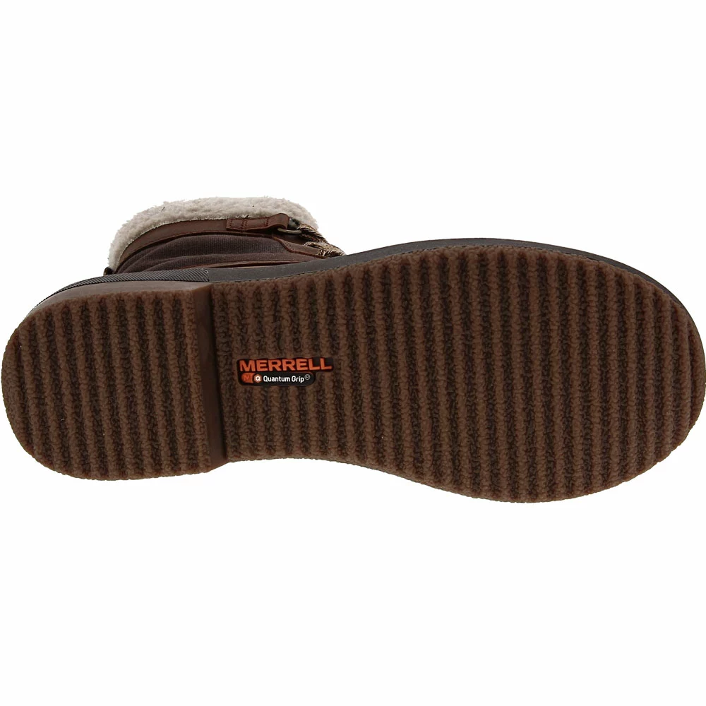 Merrell Haven Mid Lace Polar Winter Boots - Womens Brown 4 Merrell Haven Mid Lace Polar Winter Boots - Womens Brown - Image 4