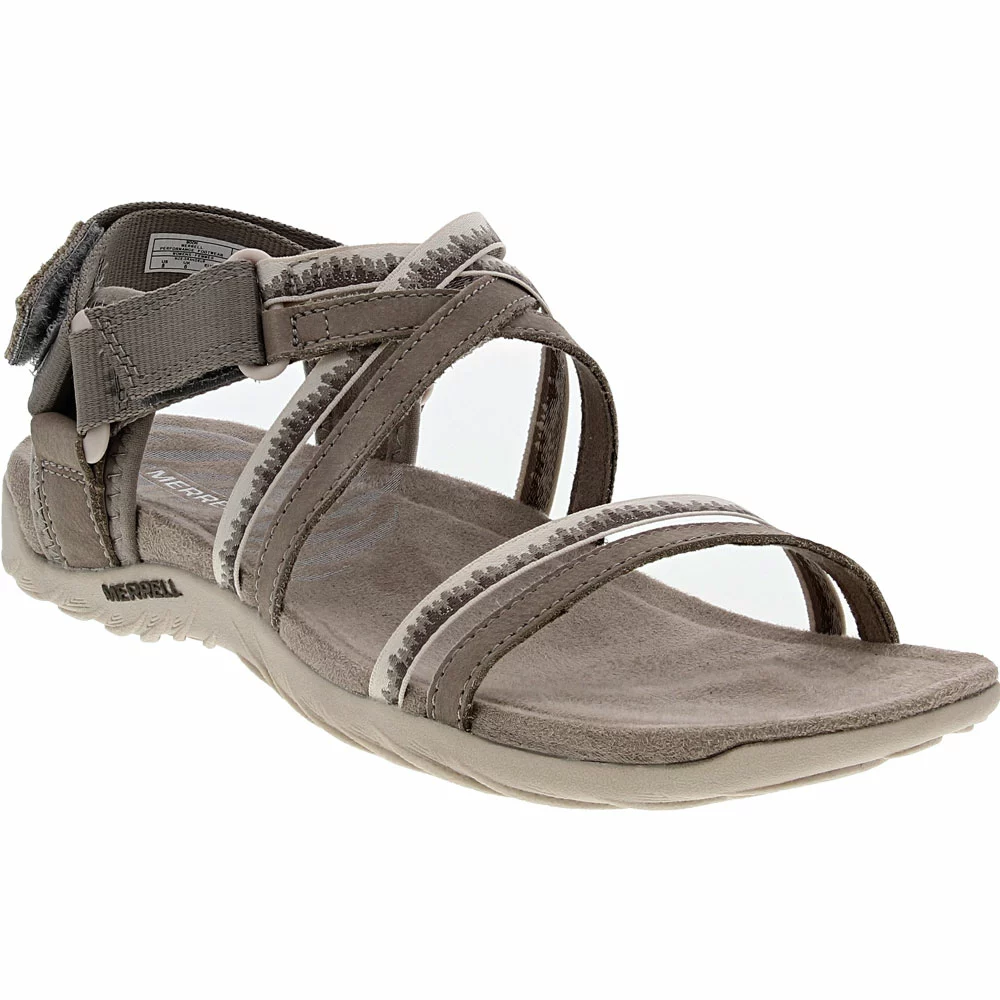 Merrell Terran 3 Cush Lattice Sandals - Womens Taupe 2 Merrell Terran 3 Cush Lattice Sandals - Womens Taupe - Image 2