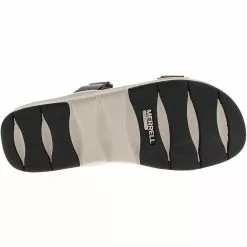 Merrell Kalari Shaw Slide Sandals - Womens Black -Rogan‘s Shoes shop ME 03404 BLK4