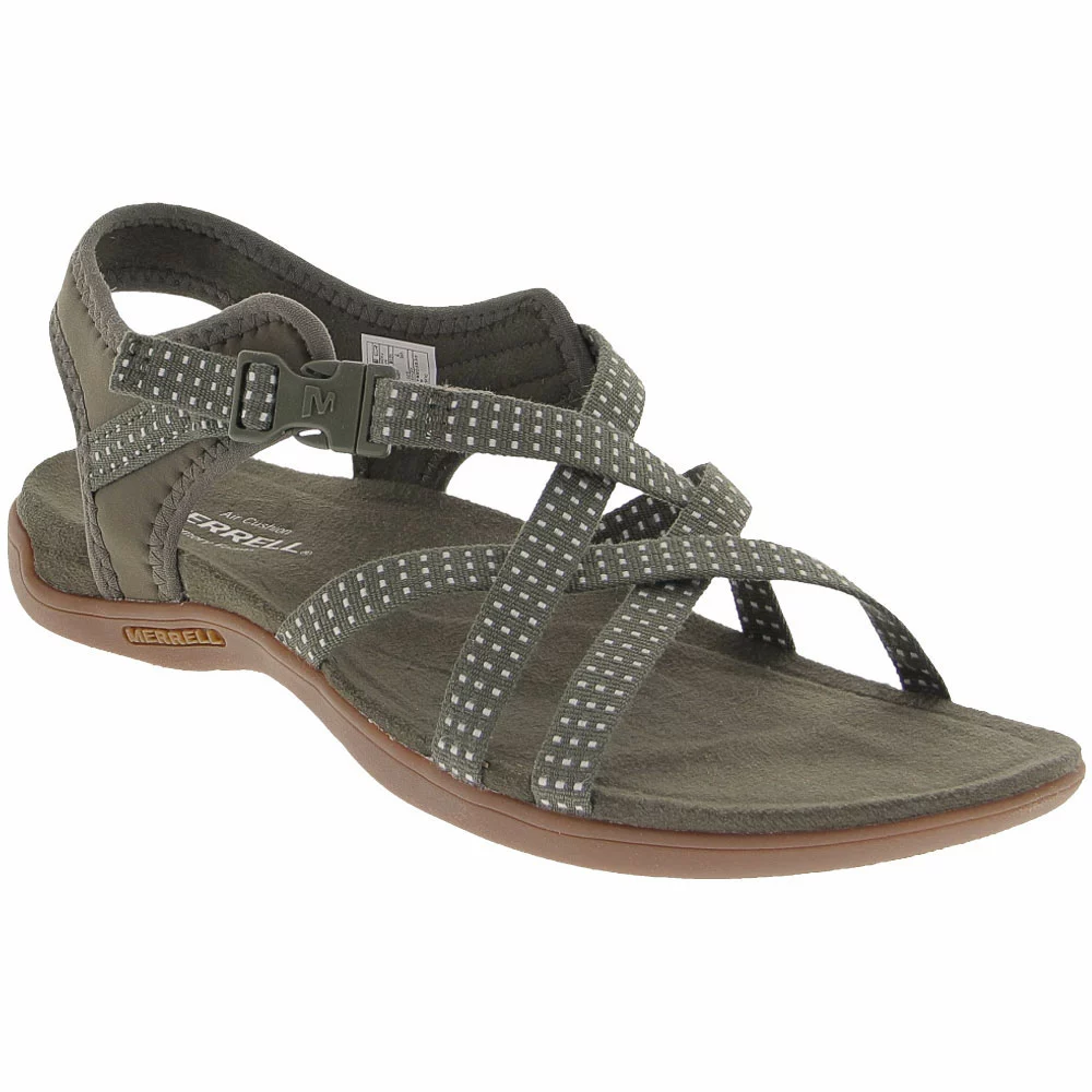 Merrell District Muri Lattice Sandals - Womens Dusty Olive 2 Merrell District Muri Lattice Sandals - Womens Dusty Olive - Image 2
