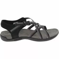 Merrell District Muri Lattice Sandals - Womens Black Grey
