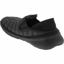Merrell Hut Moc Slip On Casual Shoes - Womens Triple Black -Rogan‘s Shoes shop ME 90802 BLK3