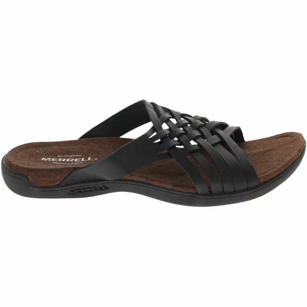 Merrell District Mahana Slide Sandals - Womens Black 1 Merrell District Mahana Slide Sandals - Womens Black