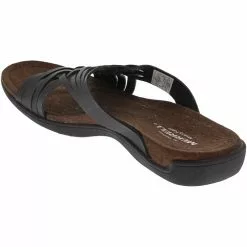 Merrell District Mahana Slide Sandals - Womens Black 6 Merrell District Mahana Slide Sandals - Womens Black -Rogan‘s Shoes shop ME 97318 BLK3