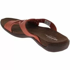 Merrell District Mahana Slide Sandals - Womens Redwood -Rogan‘s Shoes shop ME 97318 RED3