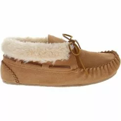 Minnetonka Moccasins Minnetonka Chrissy Slippers - Womens Cinnamon